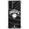 NBA New York Knicks Black Animal Print Galaxy S22 Clear Case