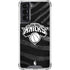 NBA New York Knicks Black Animal Print Galaxy S22 Clear Case