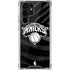NBA New York Knicks Black Animal Print Galaxy S22 Ultra Clear Case
