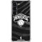 NBA New York Knicks Black Animal Print Galaxy S23 Clear Case