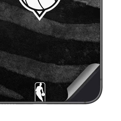 NBA New York Knicks Black Animal Print Galaxy S23 Plus Skin