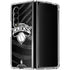 NBA New York Knicks Black Animal Print Galaxy Z Fold4 5G Clear Case