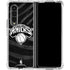 NBA New York Knicks Black Animal Print Galaxy Z Fold4 5G Clear Case