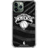 NBA New York Knicks Black Animal Print iPhone 11 Pro Max Clear Case