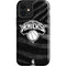 NBA New York Knicks Black Animal Print iPhone 12 Impact Case
