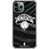 NBA New York Knicks Black Animal Print iPhone 12 Pro Clear Case