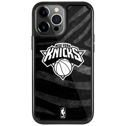 NBA New York Knicks Black Animal Print iPhone 13 Pro Cargo Case