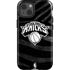 NBA New York Knicks Black Animal Print iPhone 15 Impact Case