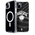 NBA New York Knicks Black Animal Print iPhone 15 Plus MagSafe Case