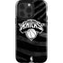 NBA New York Knicks Black Animal Print iPhone 14 Pro Impact Case