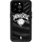 NBA New York Knicks Black Animal Print iPhone 14 Pro Waterproof Case