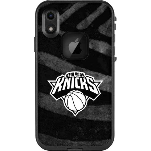 NBA New York Knicks Black Animal Print LifeProof Fre iPhone Skin