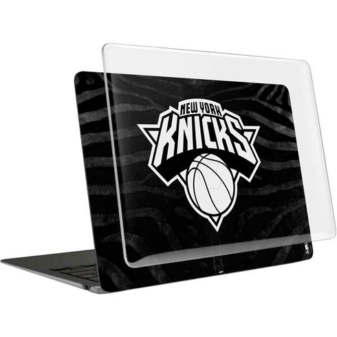 NBA New York Knicks Black Animal Print MacBook Air 13in M1 (2021) Case plus Skin