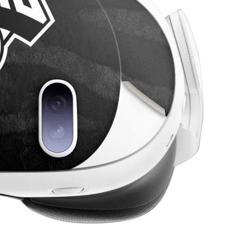 NBA New York Knicks Black Animal Print Meta Quest 3 Skin
