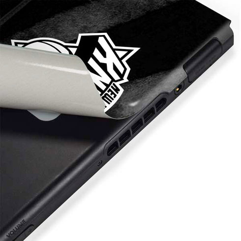 NBA New York Knicks Black Animal Print Nintendo Switch Bundle Skin