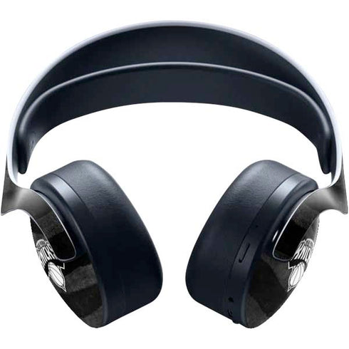 NBA New York Knicks Black Animal Print PULSE 3D Wireless Headset for PS5 Skin