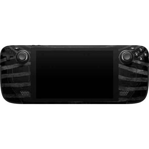 NBA New York Knicks Black Animal Print Steam Deck Handheld Gaming Computer Skin