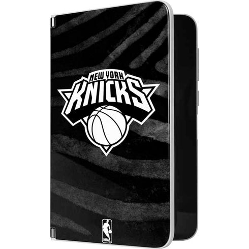 NBA New York Knicks Black Animal Print Surface Duo Skin
