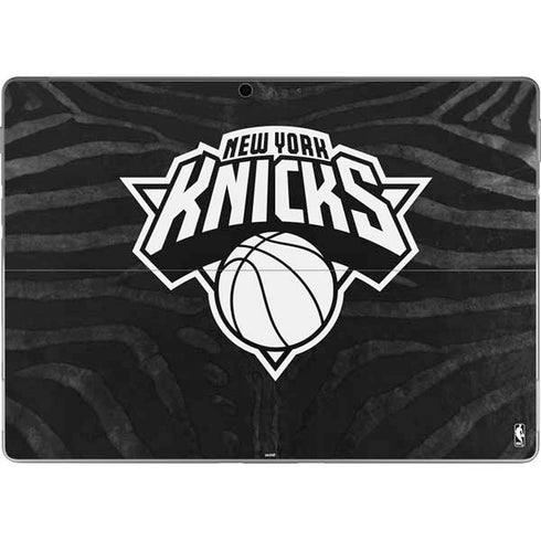 NBA New York Knicks Black Animal Print Surface Pro 9 Skin