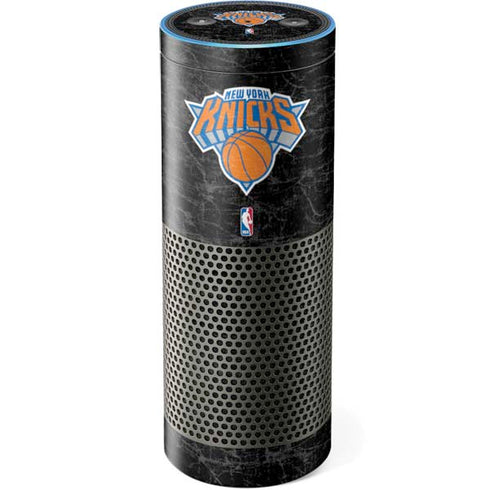 NBA New York Knicks Black Secondary Logo Amazon Echo Skin
