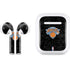 NBA New York Knicks Black Secondary Logo Apple AirPods Skin
