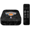 NBA New York Knicks Black Secondary Logo Apple TV Skin