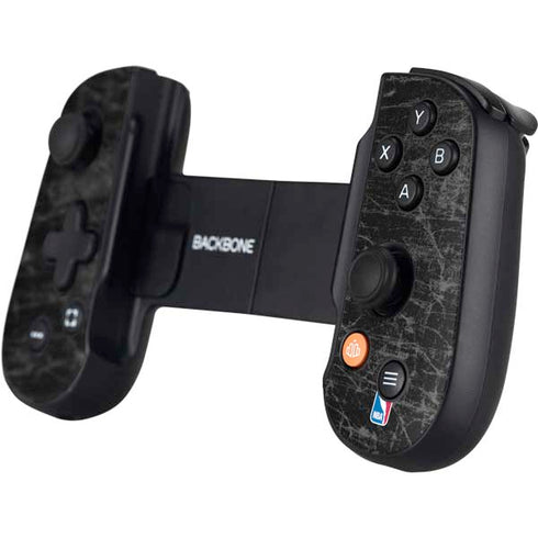 NBA New York Knicks Black Secondary Logo Backbone One for iPhone Game Controller Skin