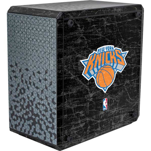 NBA New York Knicks Black Secondary Logo Cooler Master MasterBox Q300L Mini Tower Skin