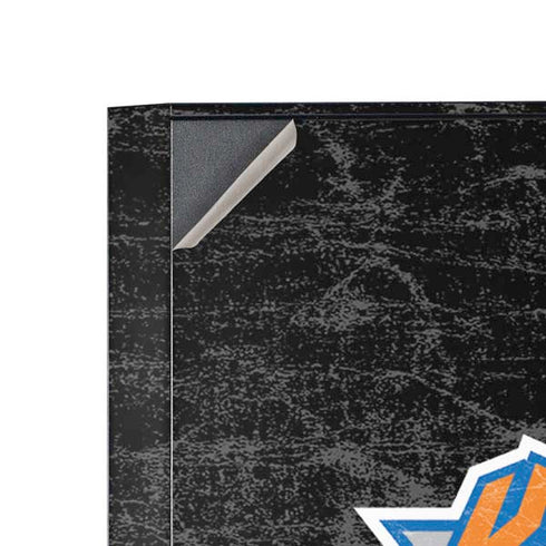 NBA New York Knicks Black Secondary Logo Corsair 4000D Tempered Glass Mid-Tower ATX Case Skin