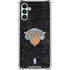 NBA New York Knicks Black Secondary Logo Galaxy A13 5G Clear Case