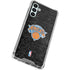 NBA New York Knicks Black Secondary Logo Galaxy A13 5G Clear Case