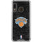 NBA New York Knicks Black Secondary Logo Galaxy A30 Clear Case
