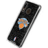 NBA New York Knicks Black Secondary Logo Galaxy A30 Clear Case