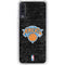 NBA New York Knicks Black Secondary Logo Galaxy A50 Clear Case
