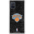 NBA New York Knicks Black Secondary Logo Galaxy A51 5G Clear Case