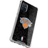 NBA New York Knicks Black Secondary Logo Galaxy A51 5G Clear Case