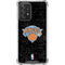 NBA New York Knicks Black Secondary Logo Galaxy A52 5G Clear Case
