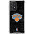 NBA New York Knicks Black Secondary Logo Galaxy A52 5G Clear Case