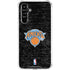 NBA New York Knicks Black Secondary Logo Galaxy A54 5G Clear Case