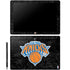 NBA New York Knicks Black Secondary Logo Galaxy Book 12in Skin