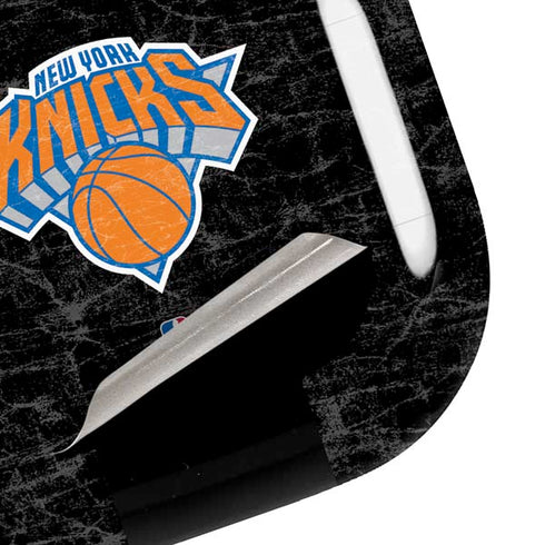 NBA New York Knicks Black Secondary Logo Galaxy Buds Pro Skin