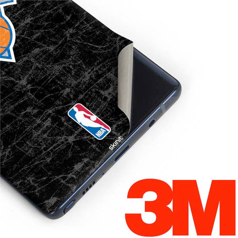 NBA New York Knicks Black Secondary Logo Galaxy Note 9 Skin