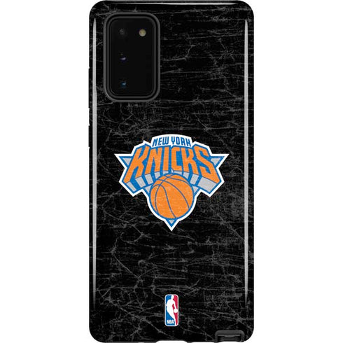 NBA New York Knicks Black Secondary Logo Galaxy Note20 5G Pro Case