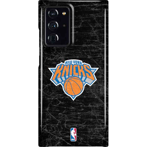 NBA New York Knicks Black Secondary Logo Galaxy Note20 Ultra 5G Lite Case