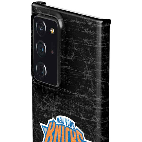 NBA New York Knicks Black Secondary Logo Galaxy Note20 Ultra 5G Lite Case