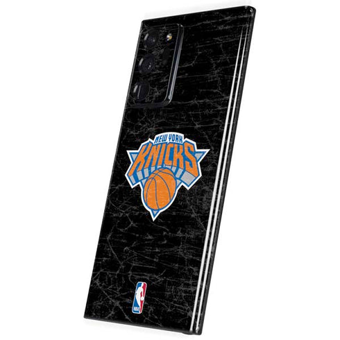 NBA New York Knicks Black Secondary Logo Galaxy Note20 Ultra 5G Skin