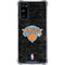 NBA New York Knicks Black Secondary Logo Galaxy S20 FE Clear Case