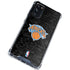 NBA New York Knicks Black Secondary Logo Galaxy S20 FE Clear Case