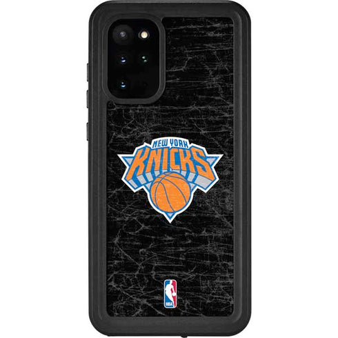 NBA New York Knicks Black Secondary Logo Galaxy S20 Plus Waterproof Case