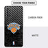 NBA New York Knicks Black Secondary Logo Galaxy S20 Skin
